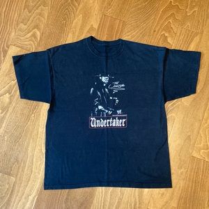 The Undertaker WWF/WWE Black T-Shirt Size XL